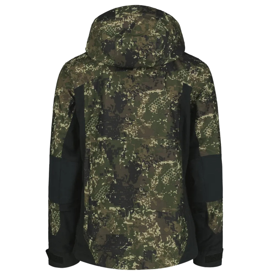 Alaska 1795 Superior Pro BlindTech Invisible II on tekninen naisten metsästystakki, joka on suunniteltu vaativiin pohjoismaisiin metsästysolosuhteisiin. Takki yhdistää hiljaisen rakenteen, korkean vedenpitävyyden ja erinomaisen hengittävyyden aktiiviseen metsästykseen tilanteissa, joissa liikkuminen, sääsuoja ja huomaamattomuus ovat ratkaisevia.