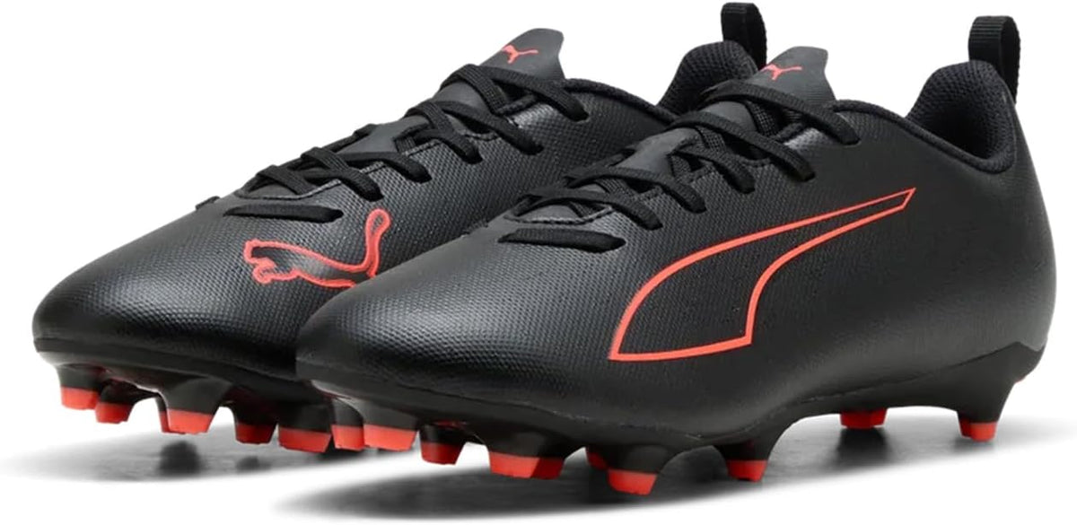 Puma ULTRA 6 PLAY FG/AG Nuorten Jalkapallokengät musta punainen