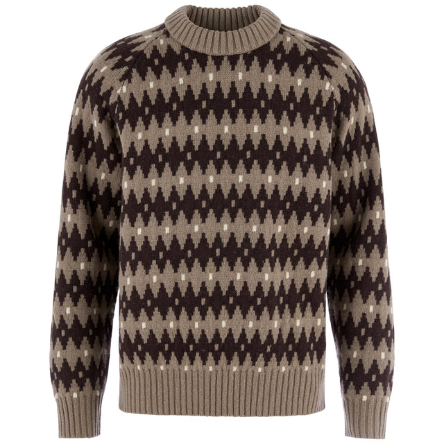 Fjällräven Övik Jacquard Knit M on tyylikäs ja lämmin miesten villapaita, joka sopii sekä jokapäiväiseen käyttöön että ulkoiluun. Pehmeän merinovillan ja shetlanninvillan yhdistelmä tuo neuleeseen luonnollista lämpöä ja hengittävyyttä. Villa siirtää kosteutta tehokkaasti ja lämmittää myös hieman kosteana, joten neule toimii hyvin vaihtelevissa sääolosuhteissa.
