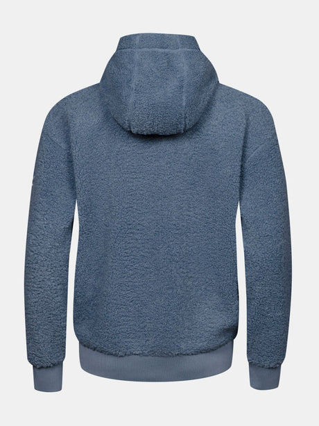 Halti Lykky W Fleece Jacket naisten pehmeä fleecetakki hupulla ja vetoketjullisilla taskuilla