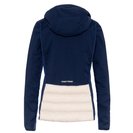 Kari Traa Tirill Thermal Jacket on lämmin ja tekninen naisten hybriditakki, joka on suunniteltu ulkoiluun, hiihtoon ja vaihteleviin sääolosuhteisiin. Takissa yhdistyvät tehokas ankanuntuvatäyte, lämpöä lisäävä vanutäyte sekä tuulenpitävä materiaali alueilla, jotka joutuvat eniten sään armoille. Näin lämpö pysyy siellä, missä sitä tarvitaan, mutta rakenne antaa keholle tilaa säädellä lämpöä liikkeen aikana.