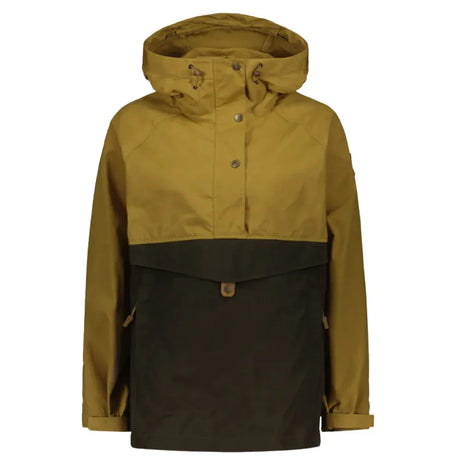 Sasta Kenai Anorakki Sand Brown/Forest Green - Urheilu Pajala
