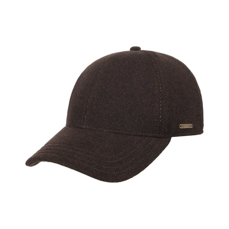 Stetson Vaby Ear Flaps Cap&nbsp;on tyylikäs ja lämmin talvilippalakki, jossa yhdistyvät klassinen baseball lippiksen muoto ja käytännöllinen korvien sekä niskan lisäsuoja. Laadukas villasekoite, pehmeä pintamateriaali ja alas taitettavat korvaläpät tekevät lakista hyvän valinnan kylmiin syys ja talvipäiviin.