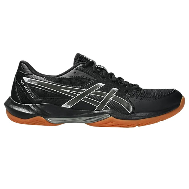 ASICS GEL-ROCKET 12 miesten sisäpelikengät Black Gunmetal musta harmaa