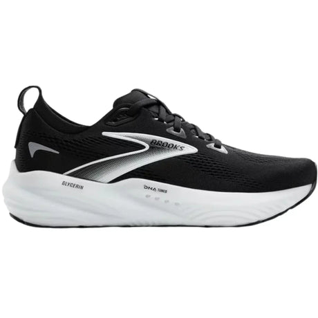 Brooks Glycerin 22 - Miesten juoksukengät - black grey white - Urheilu Pajala