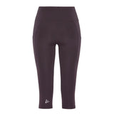 Craft ADV Essence Capri Tights 2 W Dk Plum Naisten Trikoot - Urheilu Pajala