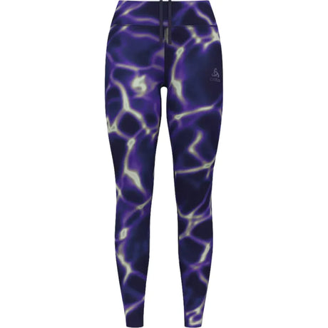 Odlo Zeroweight Print Tights - Naisten juoksutrikoot - Urheilu Pajala