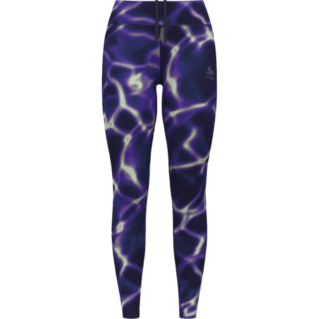 Odlo Zeroweight Print Tights - Naisten juoksutrikoot - Urheilu Pajala