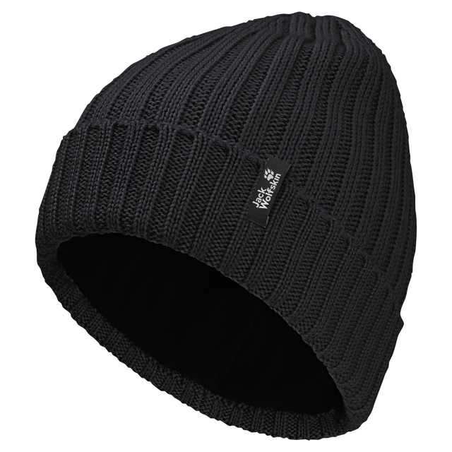 Jack Wolfskin RIB KNIT BEANIE on lämmin ja monikäyttöinen pipo kylmiin syys- ja talvipäiviin. Klassinen ribbineulos yhdistyy pehmeään fleecevuoreen ja TEXASHIELD Pro -tuulensuojaan, joten pipo suojaa tehokkaasti kylmältä ja viimalta. Tyylikäs käännettävä reunus viimeistelee pipon ilmeen ja tekee siitä sopivan sekä ulkoiluun että jokapäiväiseen talvikäyttöön.